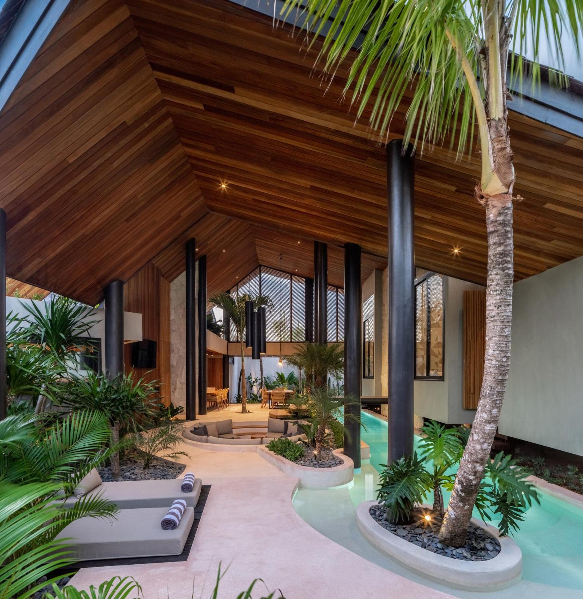 Villa Feh Bali By House Of Winds - Neo Tropical Eden Near Canggu Kerobokan Extérieur photo